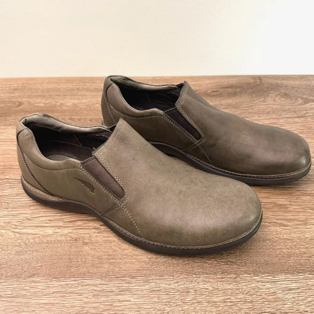 Red Wing Turner 4118 Men's Size 12N Gray Leather Slip On Comfort Casual Shoes